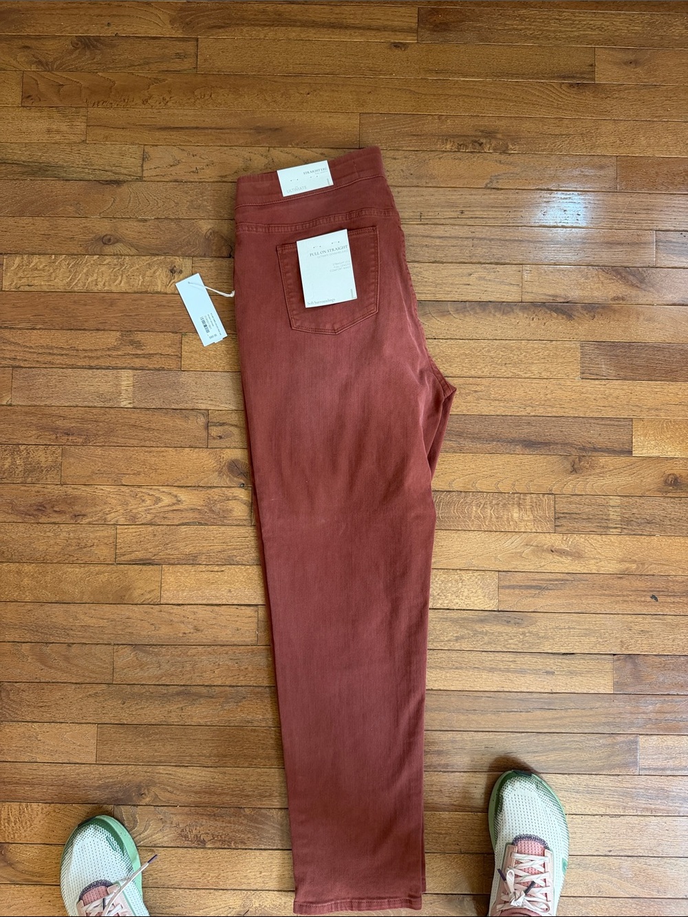 Soft Surroundings The Ultimate straight leg pull on relaxed denim